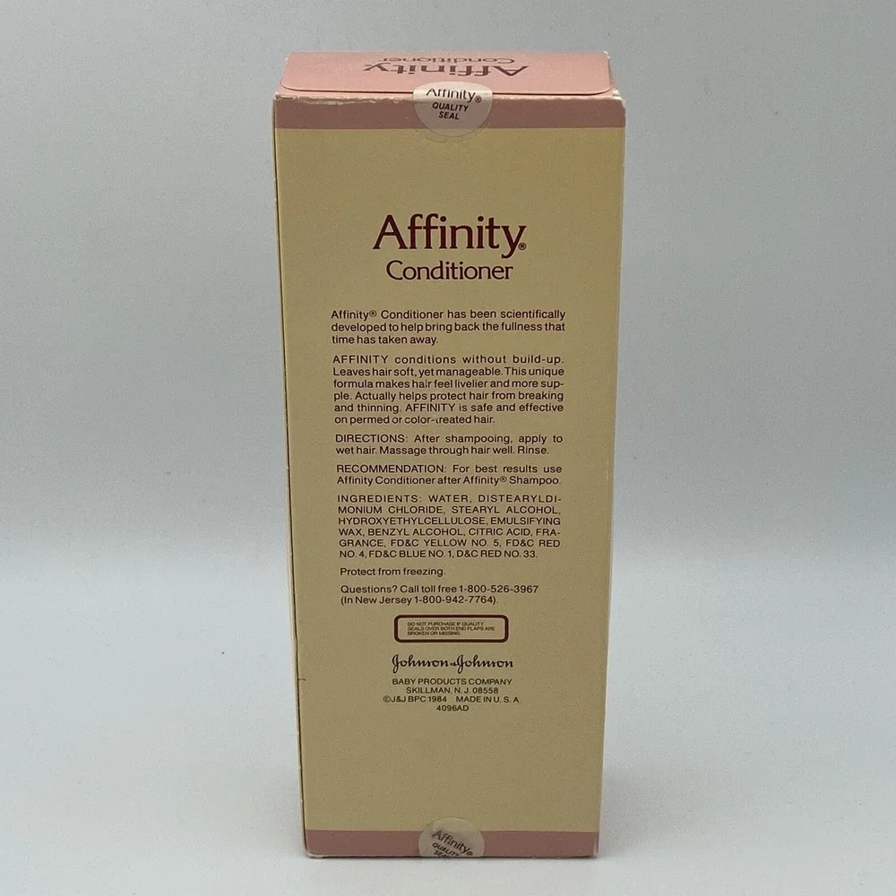 Affinity Conditioner Johnson &‎ Johnson 15 fl. oz. Vintage